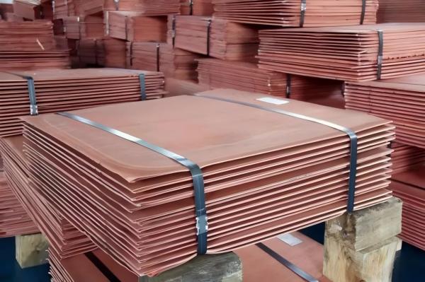 99.95% High Purity Copper Cathode C10100 C10200 TU2