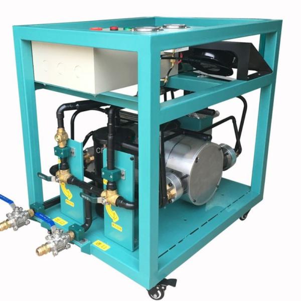 Machine de recharge de réfrigérant à haute vitesse à basse pression