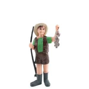 Farmer Figure People at Work Model Toy Pretend Professionals Figurines Career