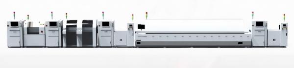 Chaîne d'assemblage SMT PCB semi-automatique à haute vitesse