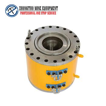 Yellow Bridge Construction Machine Multi PC Strands Powered Post Tension Jack