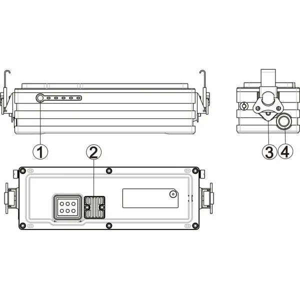 Rugged IP67 Narrowband Portable Base Station Mesh Radio with GPS/BD Positioning
