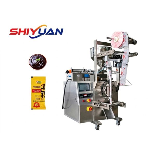 2KW Automatic Vertical Packing Machine , Cooking Oil Packing Machine 250kg