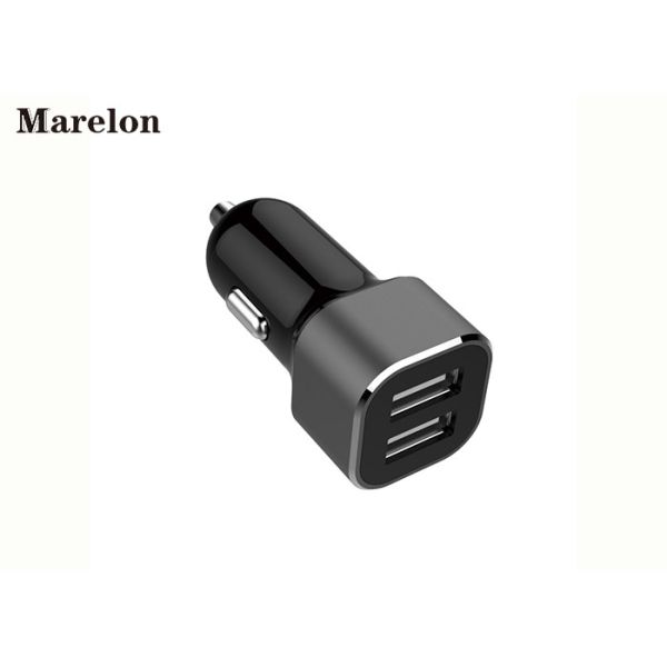 Fast Charging Bluetooth USB Charger / Dual Usb Port With Retractable Cable