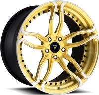2-PC adapté aux besoins du client a forgé des roues de jantes d'alliage des jantes d'alliage d'aluminium pour d'Audi jantes RS4/22inch