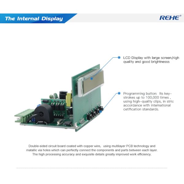 Superior Quality AC/DC Power Supply LCD Intelligent Single Phase Multi-function Power Meter