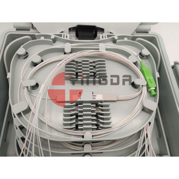 Закрытие соединения оптического волокна 96 ядров с Сплиттер ПЛК 1кс16 СК/АПК, на открытом воздухе коробка 16 Сплиттер переносит