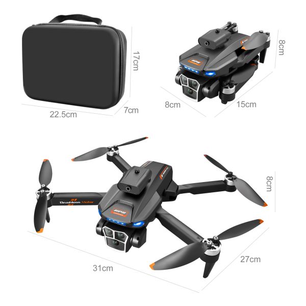 Maximum Flight Time S158 Mini Drone Foldable Quadcopter RC Dron with Obstacle Avoidance and Optical Flow Positioning