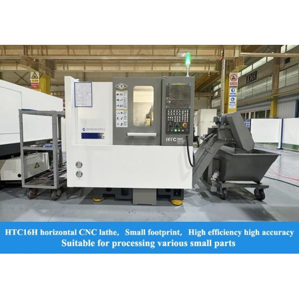 SMTCL HTC16H Horizontal CNC Lathe High Precision Small Parts Machining