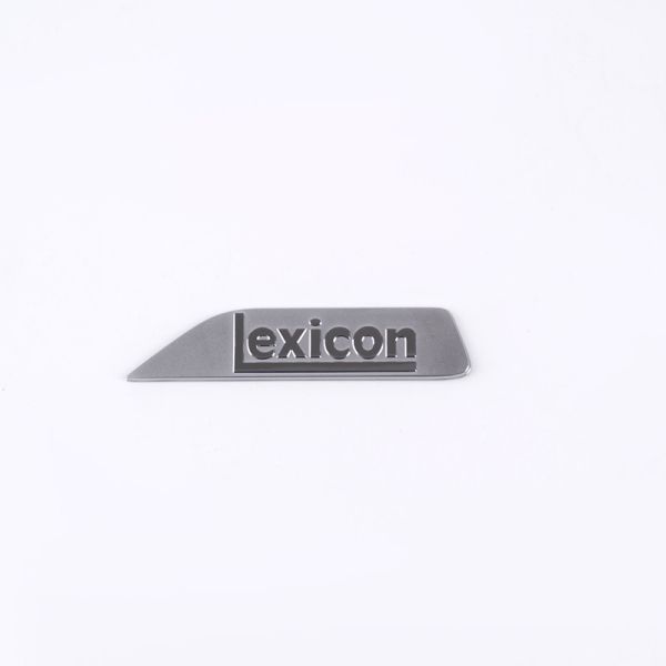 Nickel Silver Metal Logo Customized by QC-Guaranteed Electroforming