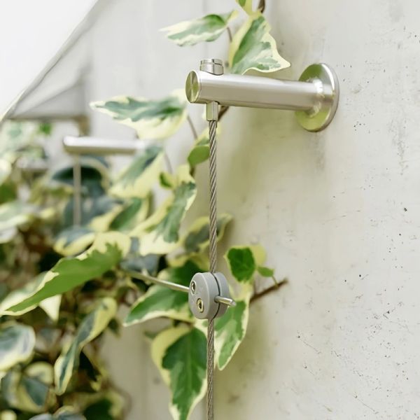 26inch Wide 80inch High Stainless Steel 316 Architectural Trellis Netting for Green Facade Systems