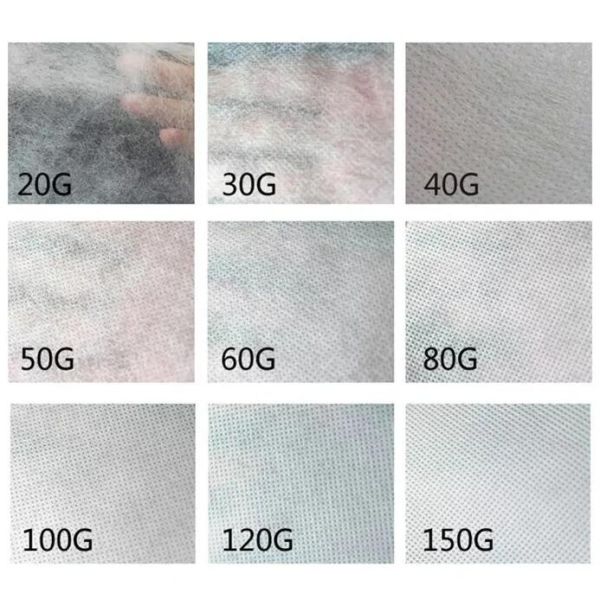 SS30 закрутило скрепленную ткань OEKO-TEX 100 PP Nonwoven