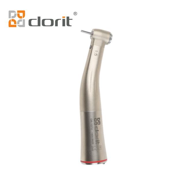 1/5 Contra Angle Speed Increasing Handpiece Fiber Optic Stainless Steel Body For FG Bur