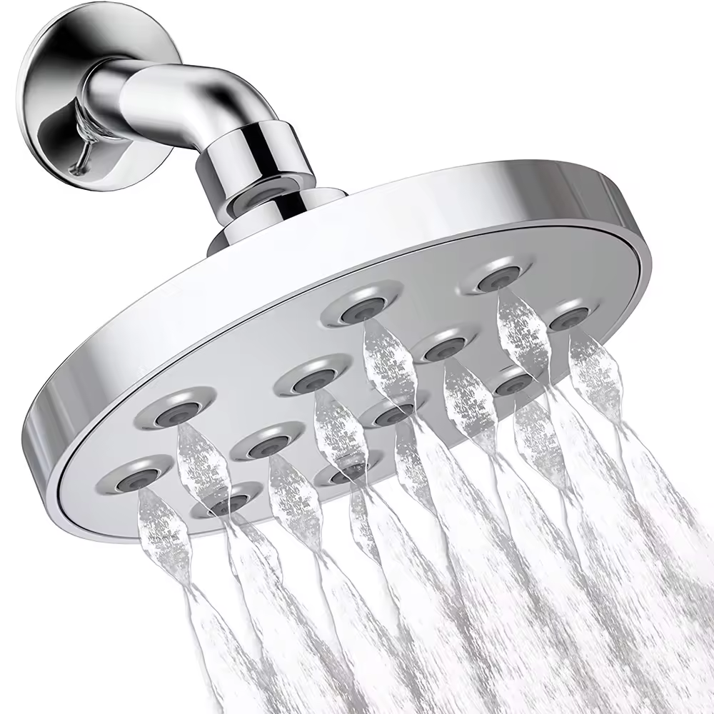 2024 Lizhen High Pressure Large Nozzle Rain Shower Head for Bathroom Ceiling Overhead