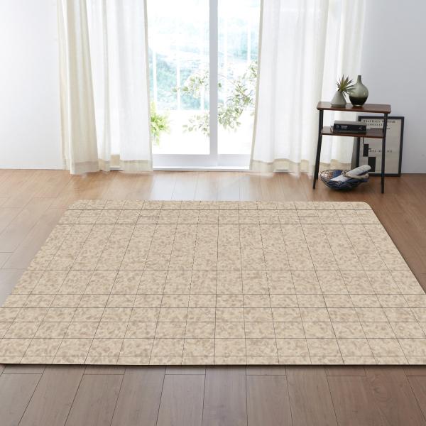 Checkered Modern Living Room Rugs Polyester fiber Square Dining Room Rugs