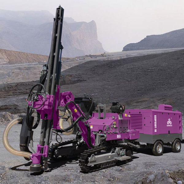 Separated DTH Drilling Rig Rotary Torque 2500N.m Borehole Drilling Equipment Surface Drill Rigs