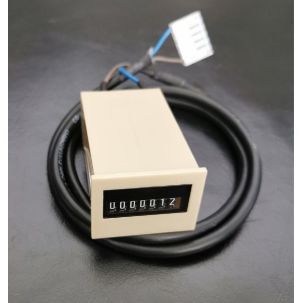 CNG Dispenser Parts Of Fuel Dispensing Pump 6+1 Digit Cumulative Mechanical Totalizer