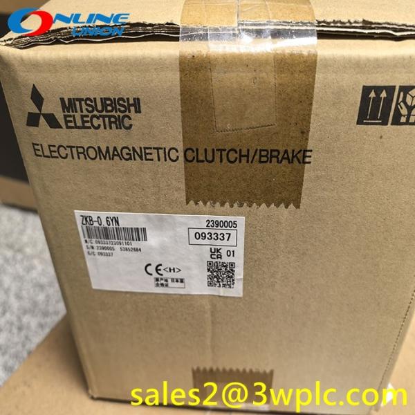 Frein à particules magnétiques MITSUBISHI ZKB-0.6YN haute précision DC 24V 1800 tr/min