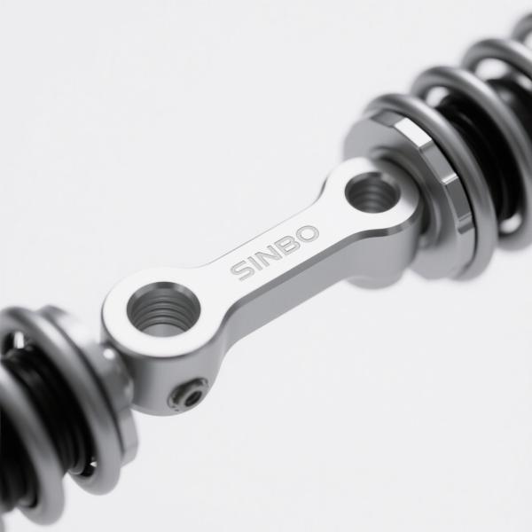 Custom High Precision High Strength Suspension Shock Absorber Link for Service Robot Mobile Chassis