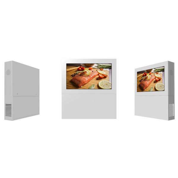 Outdoor LCD Digital Signage with 2500Cd/m² Brightness Quad-core Cortex-A17 CPU and 178°/178° Viewing Angle