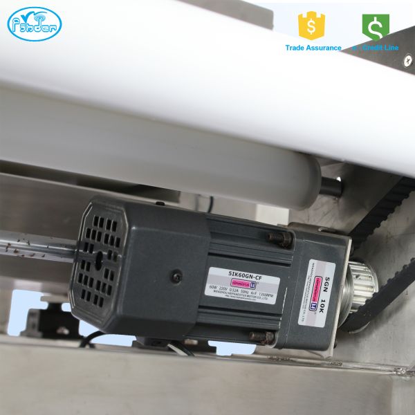 Прочное обнаружение транспортера металлоискателя алюминиевой фольги для пакета фольги, Фе 0,5 Мм