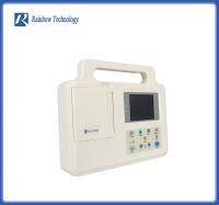 Medida automática 3,5 do monocanal médico pequeno da máquina de Digitas ECG do tela panorâmico da polegada