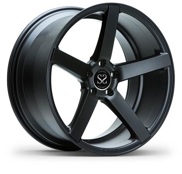 1 PC Monoblock Vossen forjou bordas de bronze de prata pretas do carro do metal de arma M5 das rodas