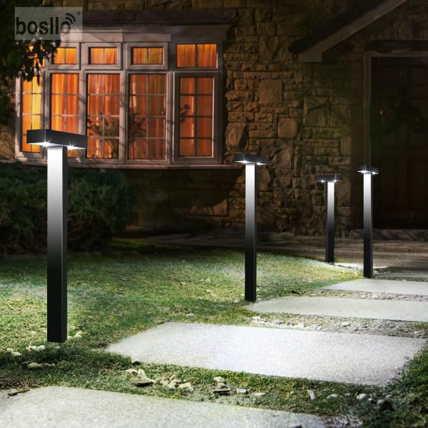 Outdoor Solar Garden Lights with 1.2V 600mAh NIMH Rechargeable Battery AA Warm White Light Type