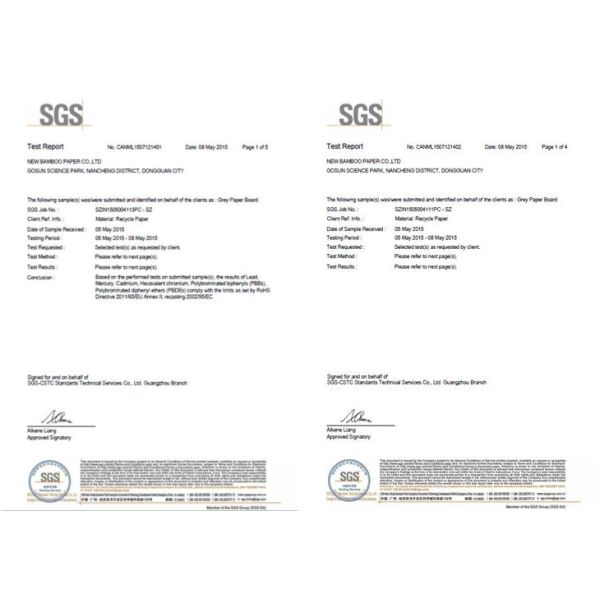 Hard stiffness thicker Grey Chipboard used for various package boxes