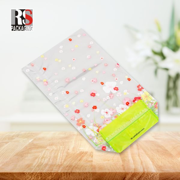 Прозрачная упаковка Пластмассовые BOPP блок нижние мешки для пищи