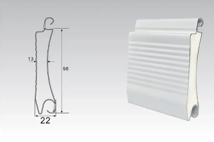 Double-layer foamed door panel, the effect is sound insulation and heat insulation.