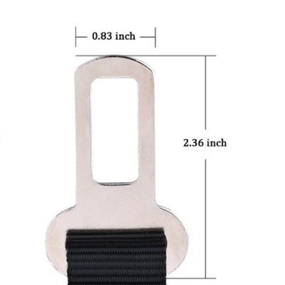 Safety Metal Car Spring Seat Belt Buckle Car Vehicle Seat Belt Harness Car Clip Belt Buckles