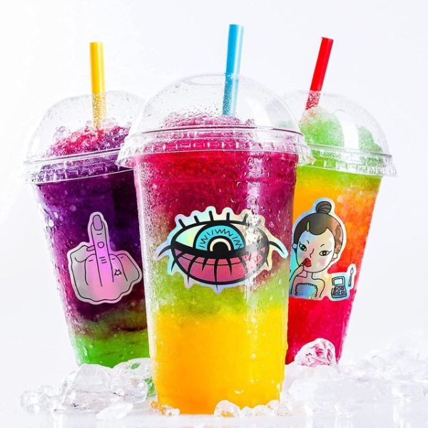 Vinyl Sticker Holographic Easy Adhesion Waterproof Inkjet Printable Die Cut Self-Adhesive Paper