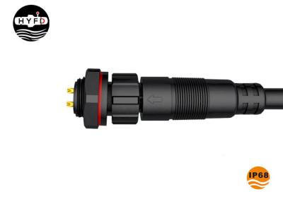 Conector do fio da montagem do painel do Pin de SQ16 IP68 M16 125V 2A multi