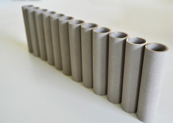 High Porosity Sintered Stainless Steel Filter Cartridge For Fine Bubble Diffusers
