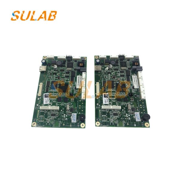 Mitsubishi Elevator LCD Display Board with DC 24V ±10% Power 180mm × 120mm × 25mm Dimensions and 12-Pin Industrial Connector