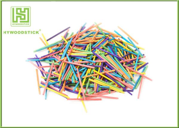 Natural Child Craft Wood Sticks , Long Wooden Matchsticks For Model Making