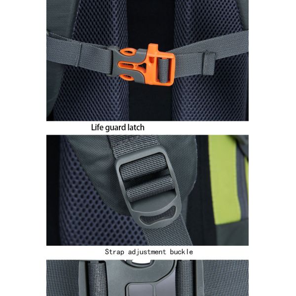 Large Capacity Outdoor Sports Backpacks , Men Women Travel Backpack Custom Logo