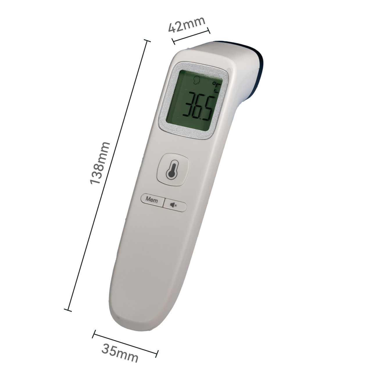 Multi Function Infrared No Touch Forehead Thermometer 3VDC Medical Forehead Thermometer