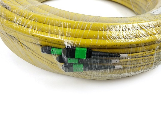 тип кабеля B хобота оптического волокна 48Cores MPO MTP SM OS2 G657A1 для центра данных