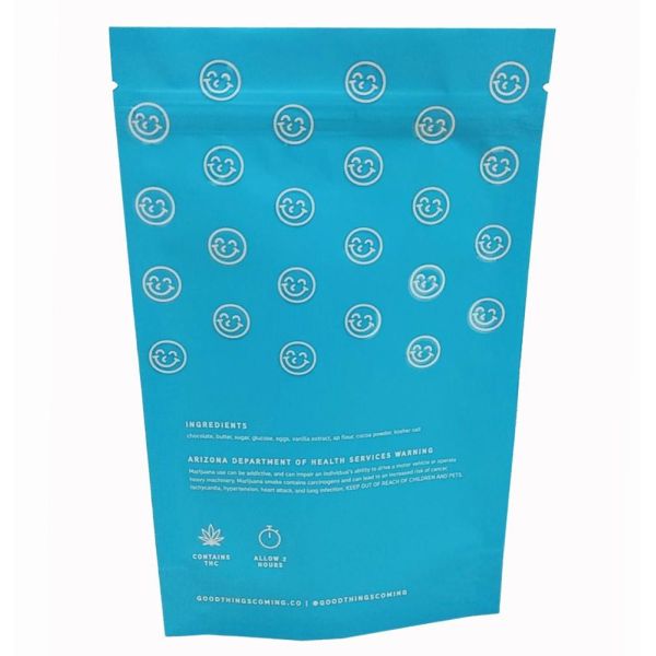 Aluminum foil clear plastic food packaging pouch bag with zipper