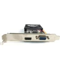 PCWINMAX GT 610 1GB Tarjeta gráfica de GPU de juegos 64Bit GT610 Conjunto de chips Geforce DDR3