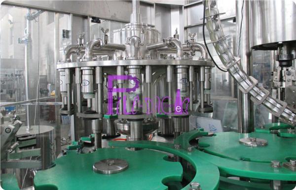SUS316 contact parts Juice Filling Machine suitable for different size bottle changing