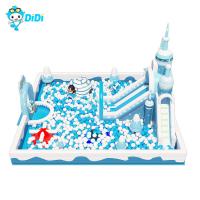 Colorful Design Commercial Kids Plastic Playground Equipment Indoor SGS Certified