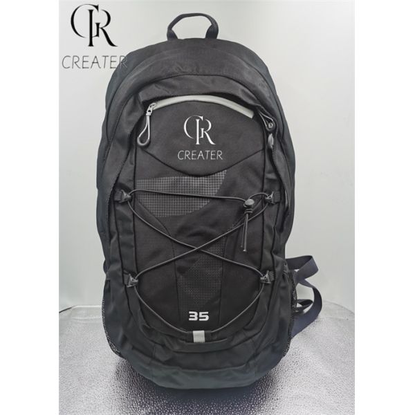 Sac à dos de randonnée léger quotidien de loisirs 35L Sac à dos en nylon 600D