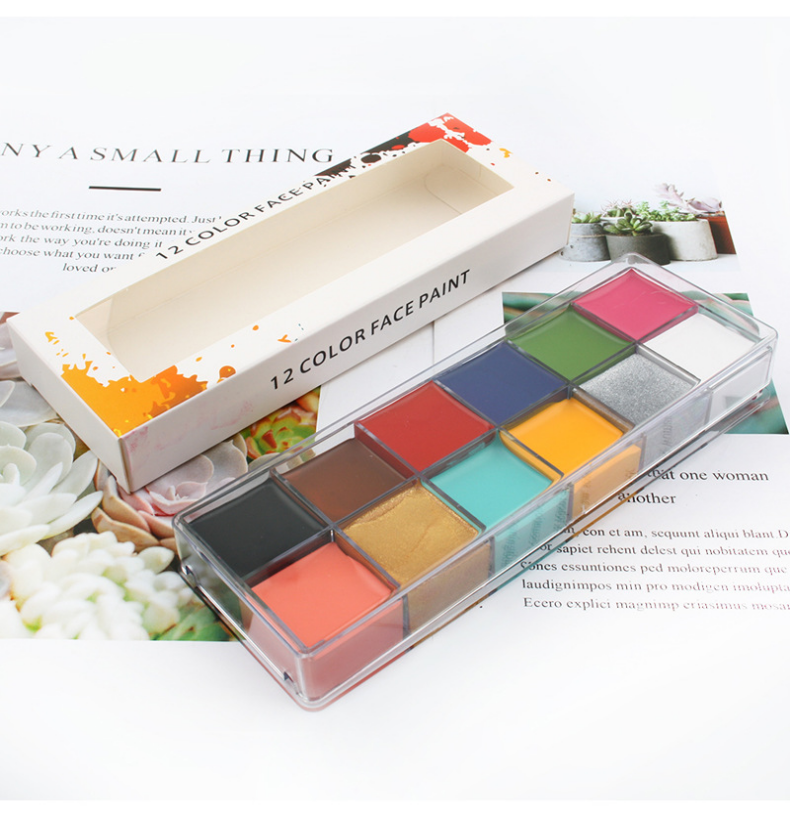 Водная краска стороны макияжа партии искусства тела аксессуаров макияжа красоты не токсическая