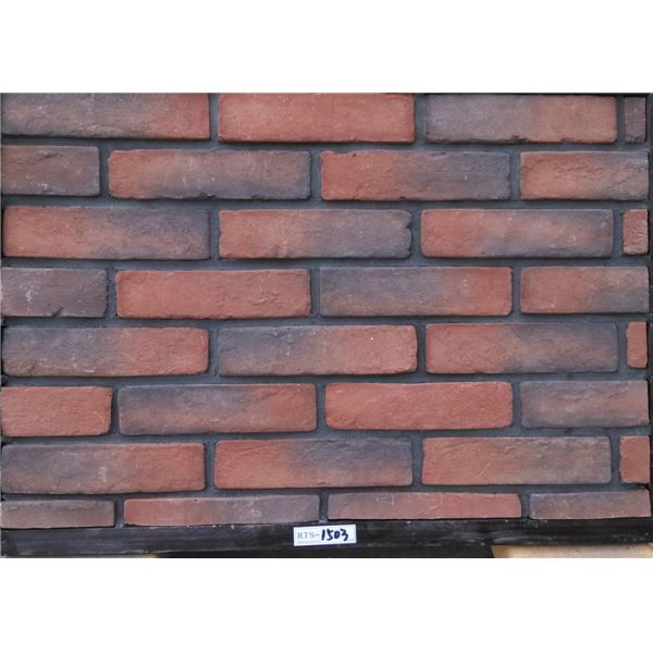 Прочная твердая поверхностная толщина 10-15мм доказательства воды/огня сидинг облицовки кирпича