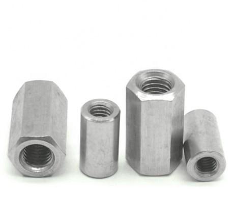 Zinc Planted Din 6334 M12 M16 Hex Head Nuts Carbon Steel Standard ISO CE