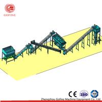 Manutenção fácil running segura semi automática da planta de produção do adubo orgânico