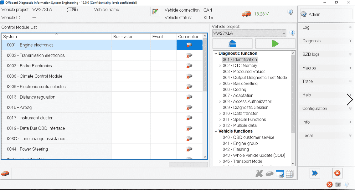 VAS6154A VAG Diagnostic Tool ODIS V25.03 and Engineering V19.0 Software Plus Lenovo T420 Laptop Ready to Use